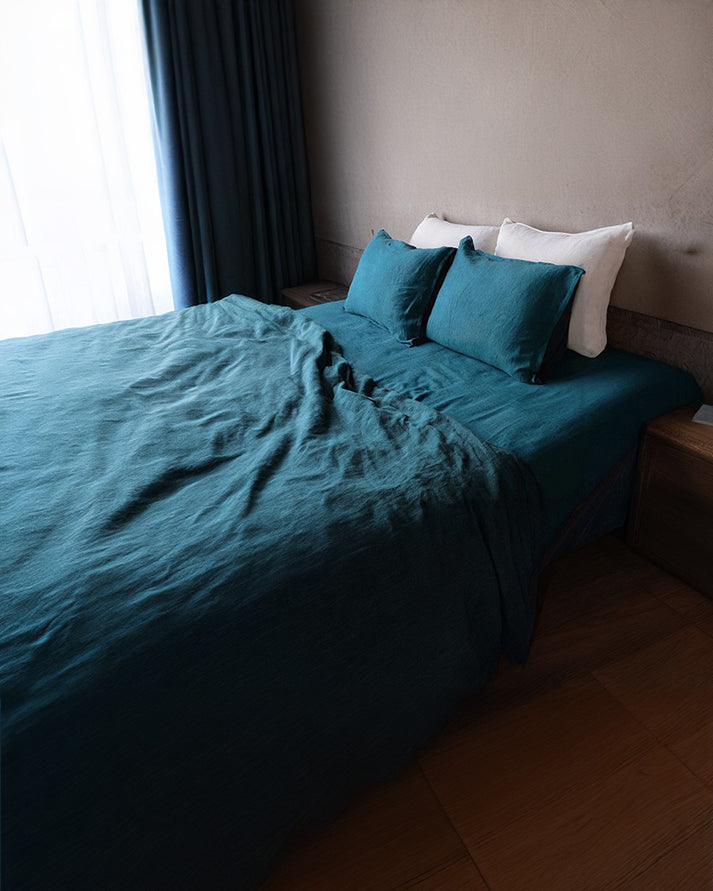 Linen Cotton Duvet Cover Sets